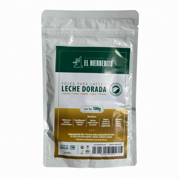 Leche Dorada 100 grms. El Hierberito