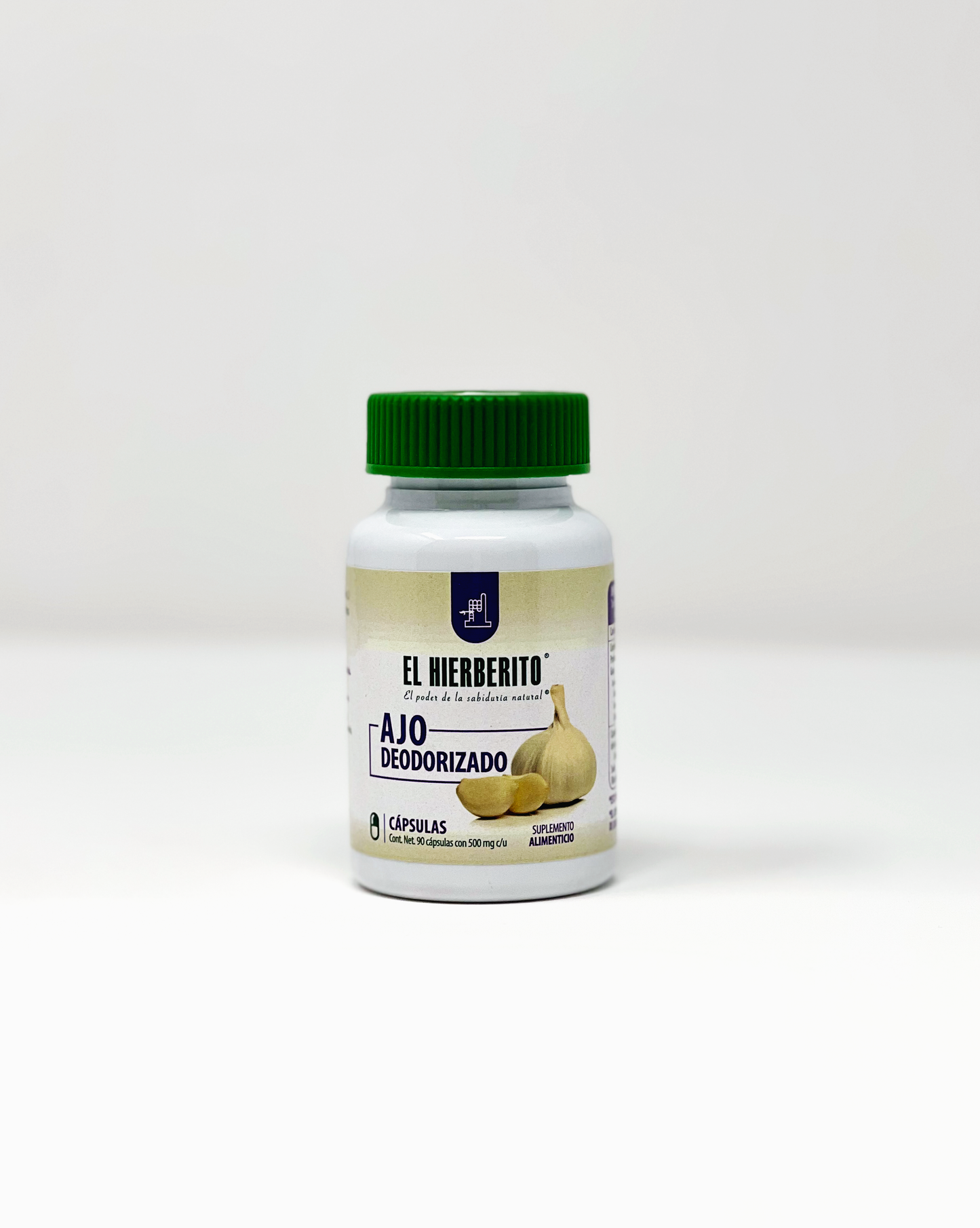 Ajo Deodorizado 90 Cap. El Hierberito