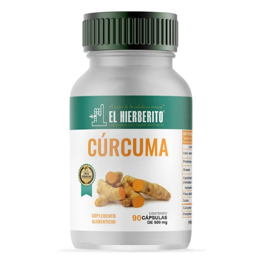 Cúrcuma, antiinflamatorio natural, alivio del dolor articular, artritis, osteoartritis, artritis reumatoide, mejora la digestión, salud digestiva, estimula la bilis, reduce gases, alivia hinchazón, antioxidante potente, protección celular, antienvejecimiento natural, apoyo al sistema inmunológico, fortalece las defensas, sistema inmune, salud cerebral, salud emocional, mejora la memoria, mejora el estado de ánimo, curcumina, suplemento para articulaciones, cápsulas de cúrcuma, cúrcuma para la inflamación