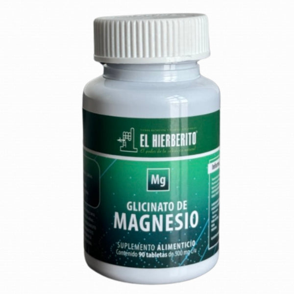 Glicinato de Magnesio 90 Tabs. El Hierberito