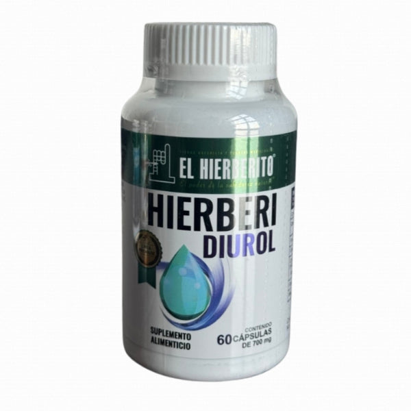 Hierberi Diurol 60 Caps. El Hierberito
