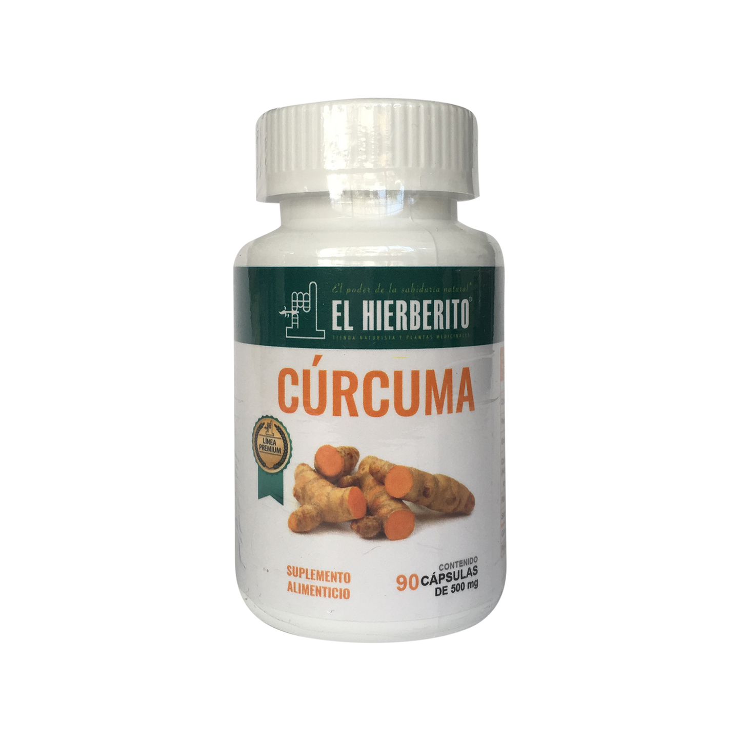 Curcuma 90 cap. El Hierberito