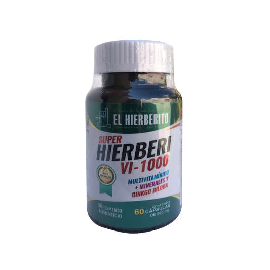 Super Hierberi VI-1000 60 cap. El Hierberito