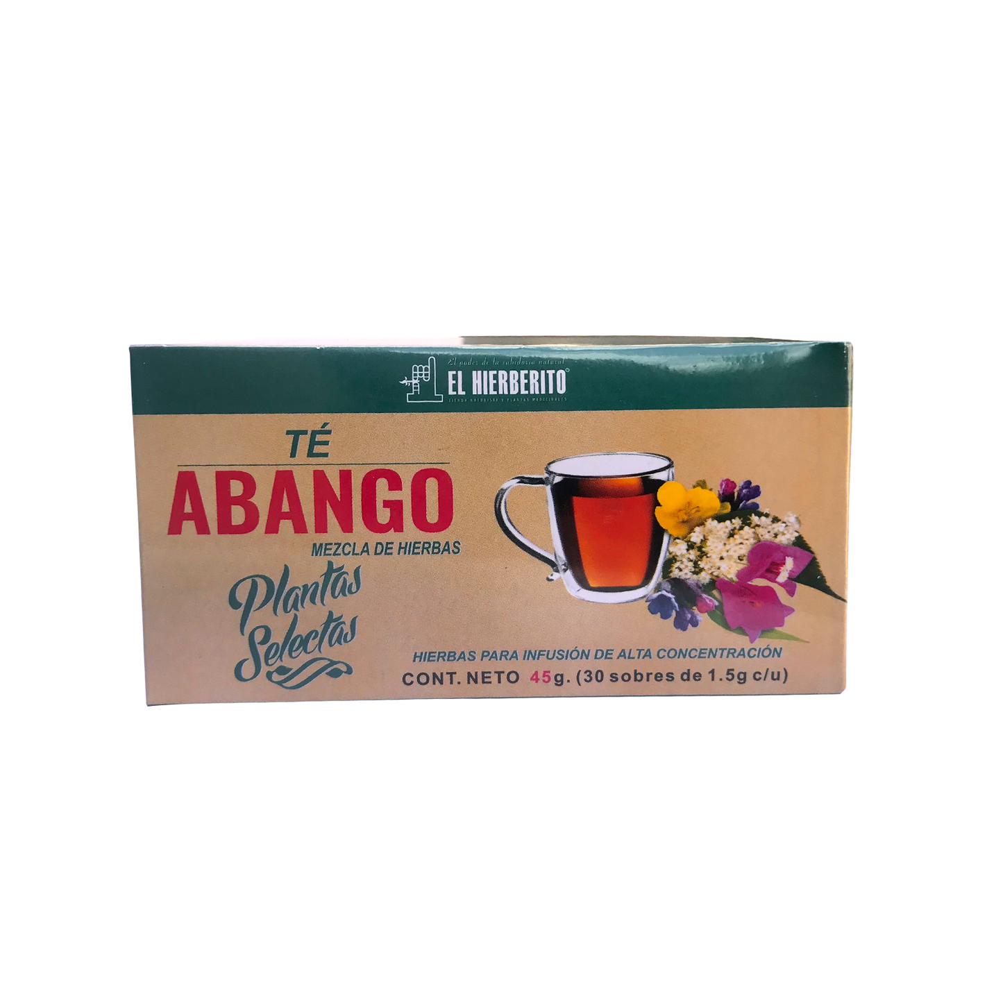 ABANGO- TE 30 sobres. El Hierberito