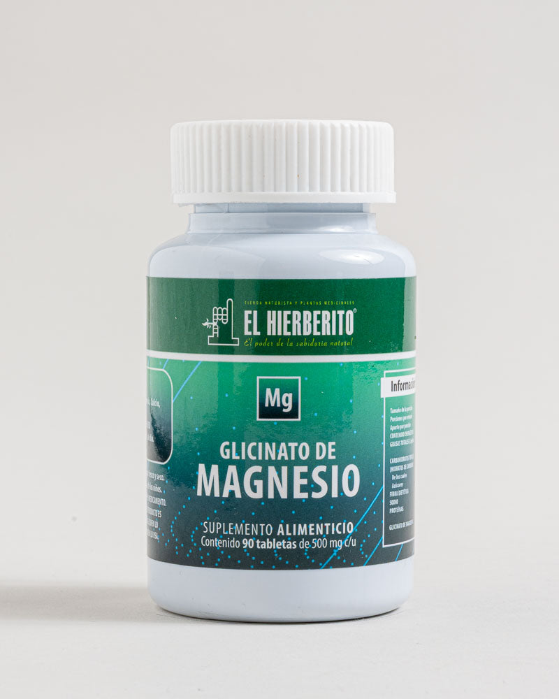 Glicinato de Magnesio 90 Tabs.