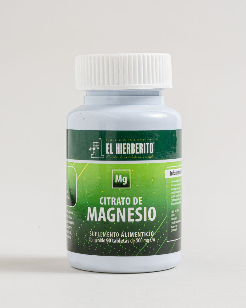 Citrato de Magnesio 90 Tabs.