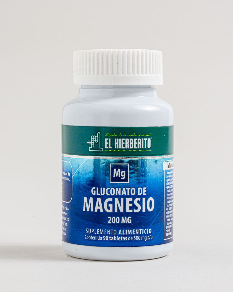Gluconato de Magnesio 90 Tab.