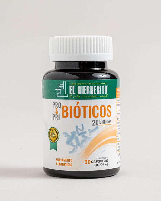 PRO & PRE BIÓTICOS 30 cap.