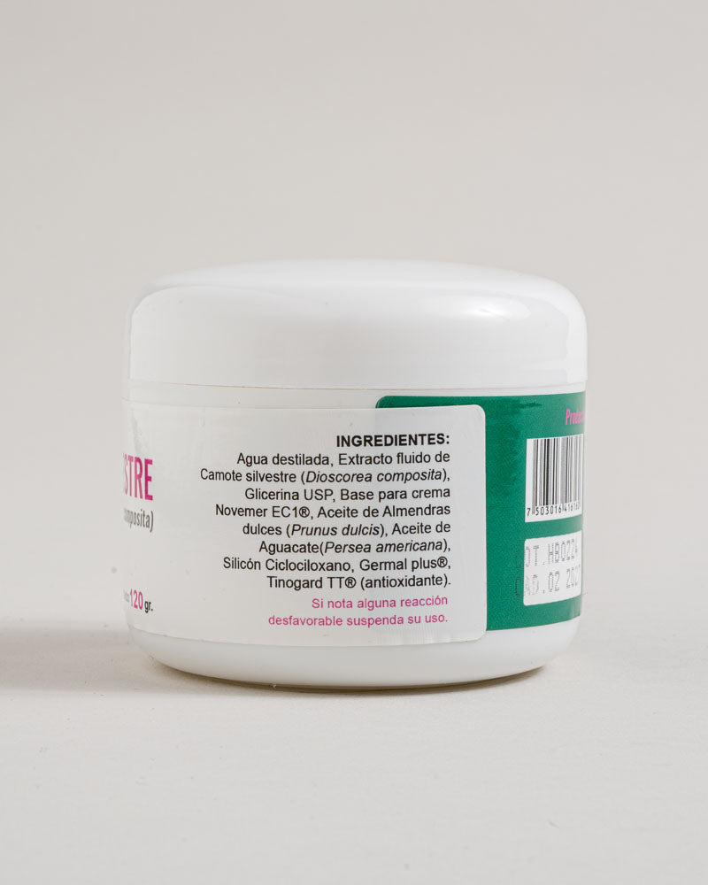 Camote Silvestre Crema 120 grs.