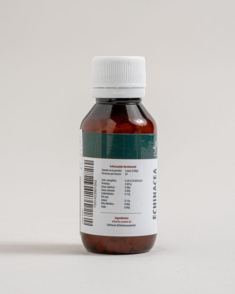 Equinacea 500 pza. Tabletas Masticables