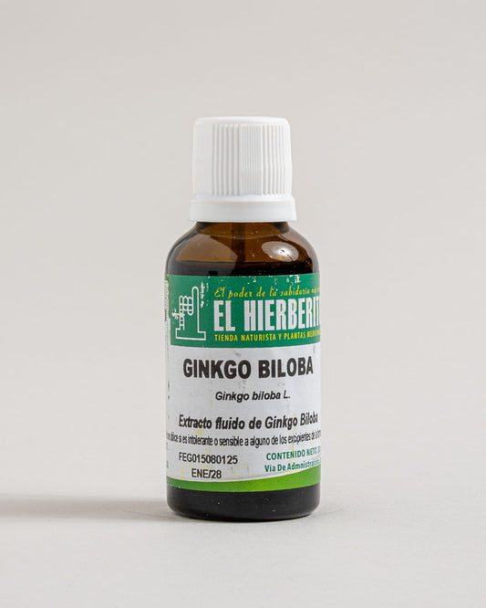 Ginkgo Biloba Extracto 30 ml.