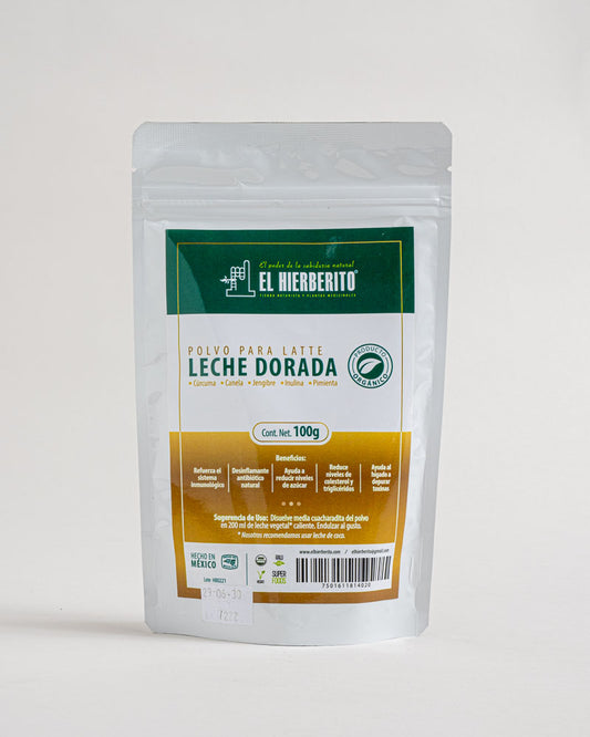 Leche Dorada 100 grms. El Hierberito