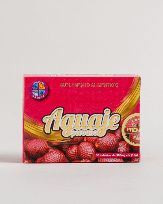 Aguaje Peruano Reforzado 30 Tabs.