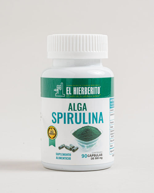 Suplemento Alga Spirulina el Hierberito